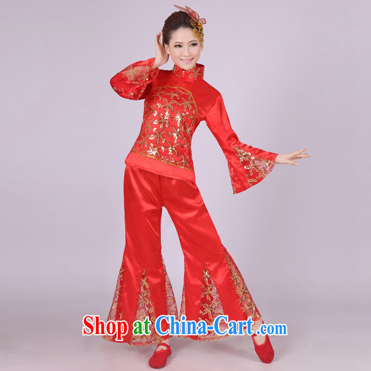 Dual 12 arts of classical dance costumes dance Yangge costumes theatrical performances drama skit HXYM - 0004 red figure XXXL pictures, price, brand platters! Elections are good character, the national distribution, so why buy now enjoy more preferential! Health