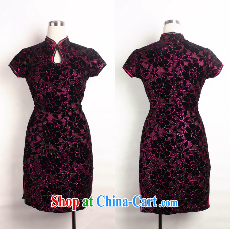 High quality wool 2014 summer new, older large, wedding her mother-in-law with her mother married cheongsam dress dress of red 4 XL pictures, price, brand platters! Elections are good character, the national distribution, so why buy now enjoy more preferential! Health