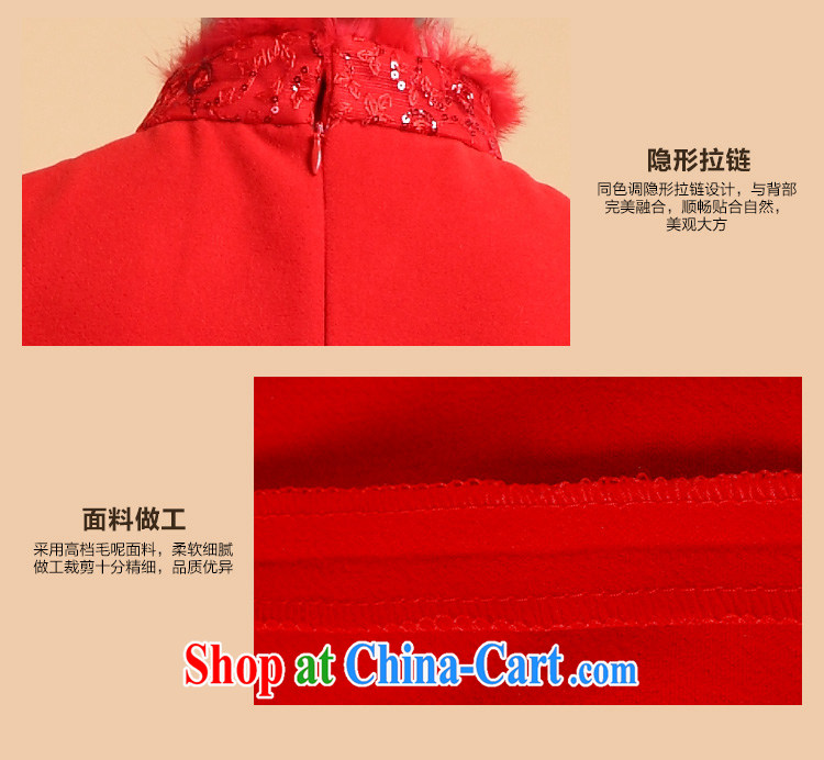 The Chronicles of Narnia 2015 new minimalist cheongsam dress two-piece Cape long-sleeved winter marriage short bows dress uniform Red N 14 - 71,306 XL pictures, price, brand platters! Elections are good character, the national distribution, so why buy now enjoy more preferential! Health