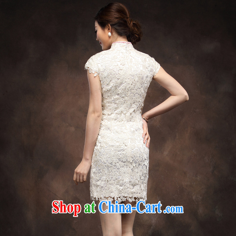 Autumn antique dresses short dresses of embroidery white exclusive fashion bridal mother wedding dress white XXL pictures, price, brand platters! Elections are good character, the national distribution, so why buy now enjoy more preferential! Health
