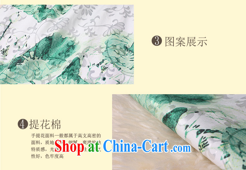 qipao cheongsam new 2014 summer lace dresses beauty charm small incense, female day-robe, green XXL pictures, price, brand platters! Elections are good character, the national distribution, so why buy now enjoy more preferential! Health