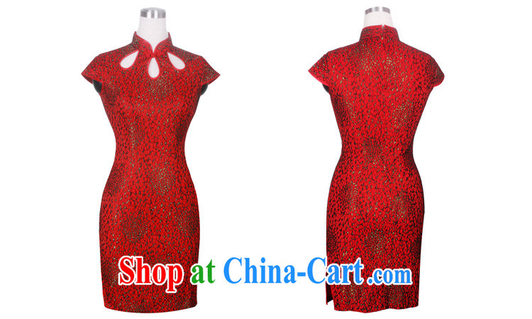Chinese cheongsam dress summer wedding dresses MOM 2014 new, lace retro festive wedding dress red 4 XL pictures, price, brand platters! Elections are good character, the national distribution, so why buy now enjoy more preferential! Health