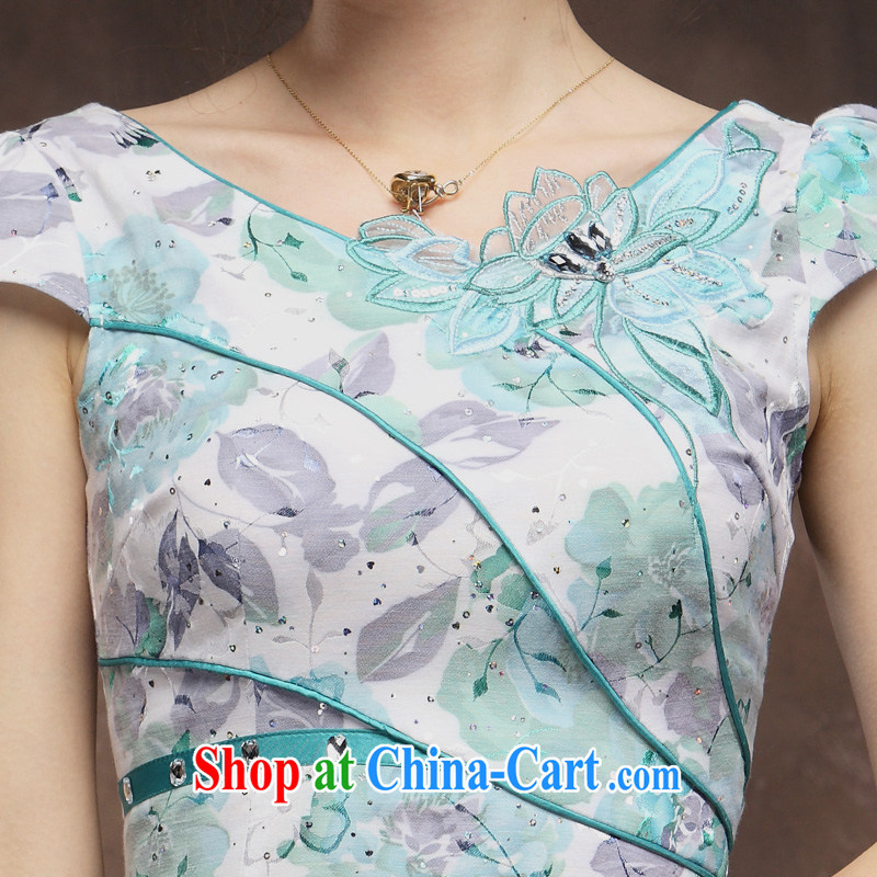 201 new paragraph 4 cheongsam dress summer stylish improved sexy short beauty embroidery girls daily qipao orange toner XXL pictures, price, brand platters! Elections are good character, the national distribution, so why buy now enjoy more preferential! Health