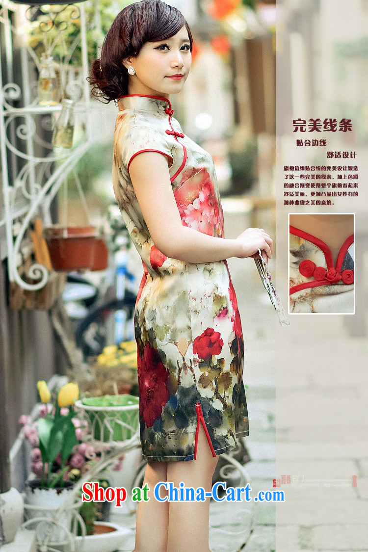 Take an image and Fang 2014 new short silk upscale retro ethnic wind and stylish beauty, Ms. suit outfit M pictures, price, brand platters! Elections are good character, the national distribution, so why buy now enjoy more preferential! Health