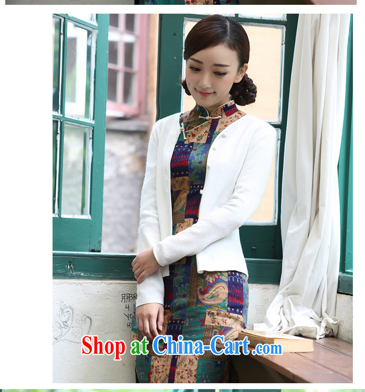 proverbial hero once and for all 9 Palace, pure cotton cheongsam dress spring loaded improved stylish cotton cultivation the cheongsam dress suit XL pictures, price, brand platters! Elections are good character, the national distribution, so why buy now enjoy more preferential! Health