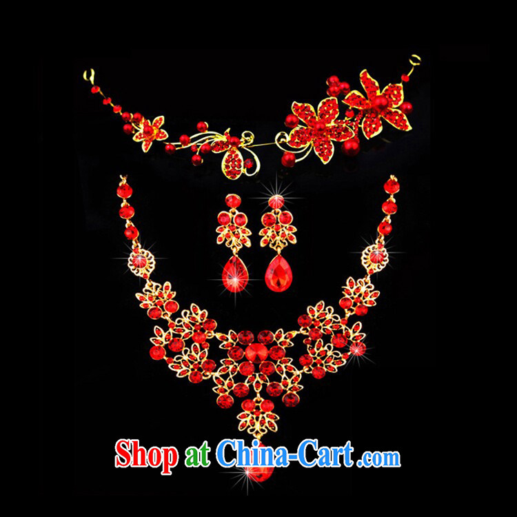 Honey, bride New Red dress dresses jewelry accessories necklace earrings Crown package bridal wedding dresses and jewelry and ornaments red pictures, price, brand platters! Elections are good character, the national distribution, so why buy now enjoy more preferential! Health
