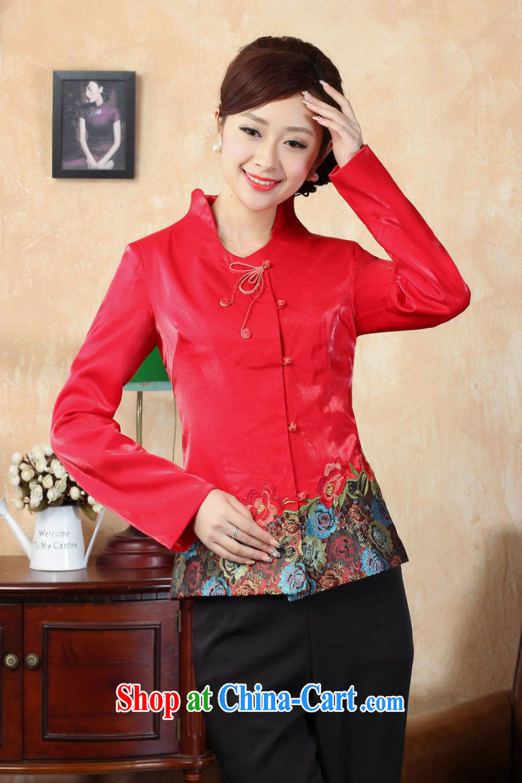 Jessup, new autumn and the elegant and manually click the snap-up collar embroidered Tang jackets J 0072 red XXXL pictures, price, brand platters! Elections are good character, the national distribution, so why buy now enjoy more preferential! Health