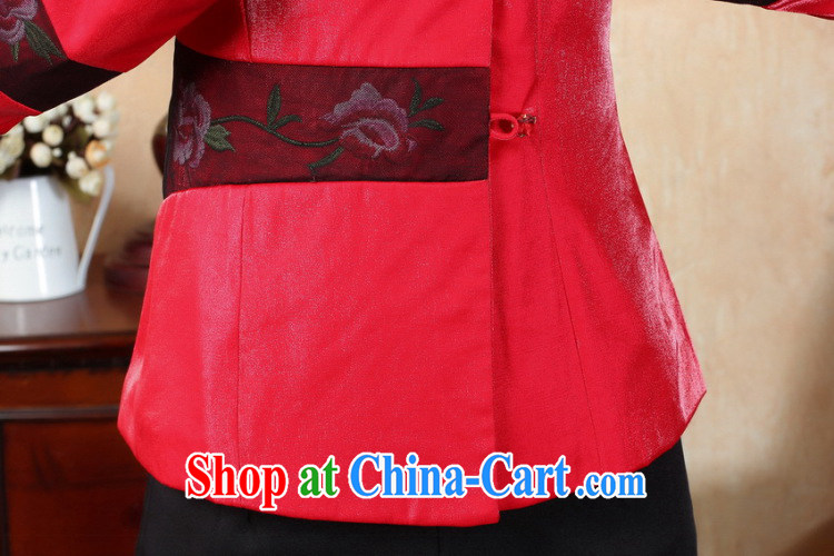 Jessup, autumn and winter, the fall, load manually for the buckle embroidered Chinese Chinese dress jacket J 0071 red XXXL pictures, price, brand platters! Elections are good character, the national distribution, so why buy now enjoy more preferential! Health