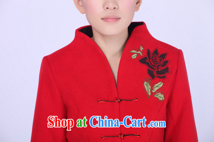 Jessup, autumn and winter, the autumn is an elegant, for manually snap embroidered Sau San Tong replacing T-shirt girl jacket J 0061 red XXXL pictures, price, brand platters! Elections are good character, the national distribution, so why buy now enjoy more preferential! Health