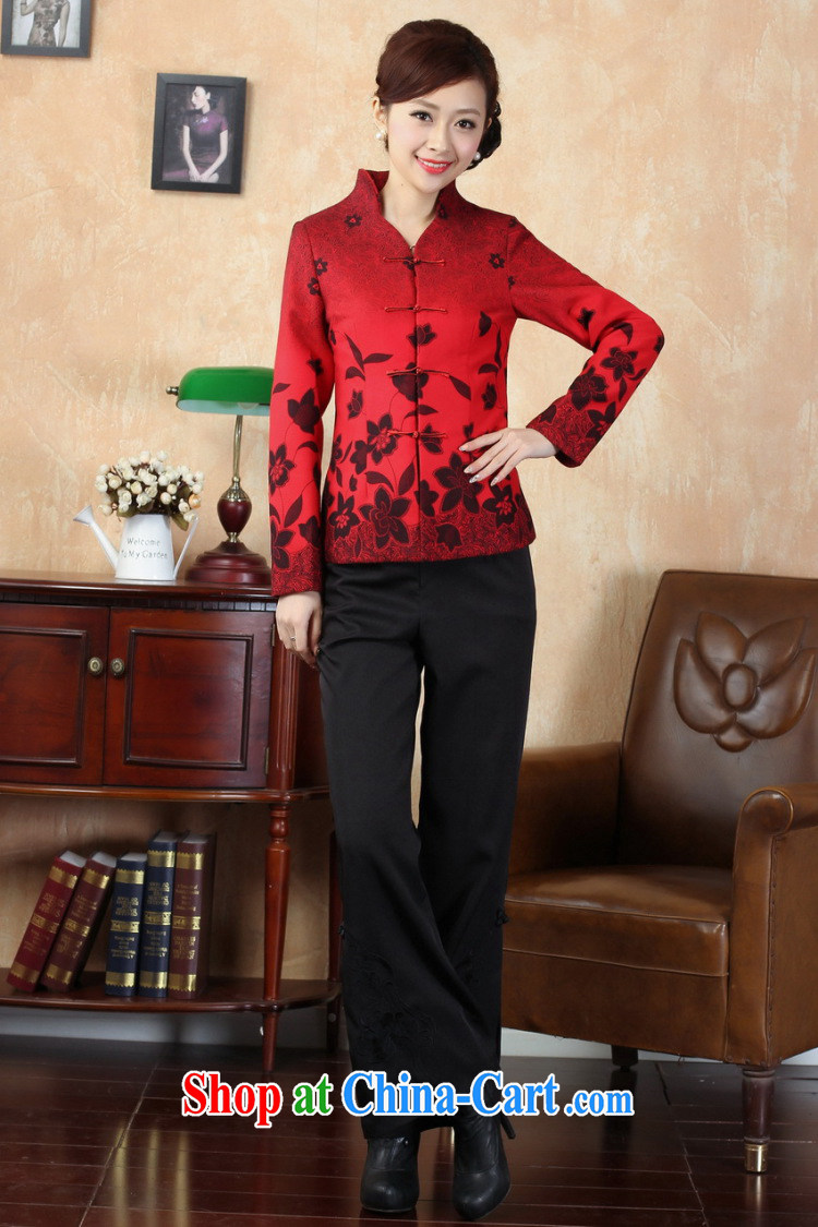 Jessup, autumn and winter, the stamp duty, for manually click the snap-chinese Chinese T-shirt jacket J 0067 red XXXL pictures, price, brand platters! Elections are good character, the national distribution, so why buy now enjoy more preferential! Health