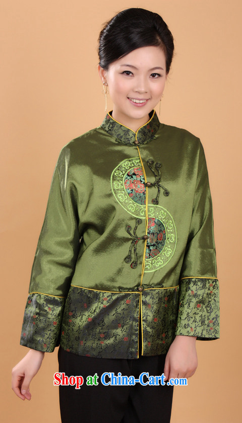 Jessup, autumn and winter, new retro style, manually for the buckle embroidered Chinese Chinese jacket coat M 2261 - 2 green XXXL pictures, price, brand platters! Elections are good character, the national distribution, so why buy now enjoy more preferential! Health