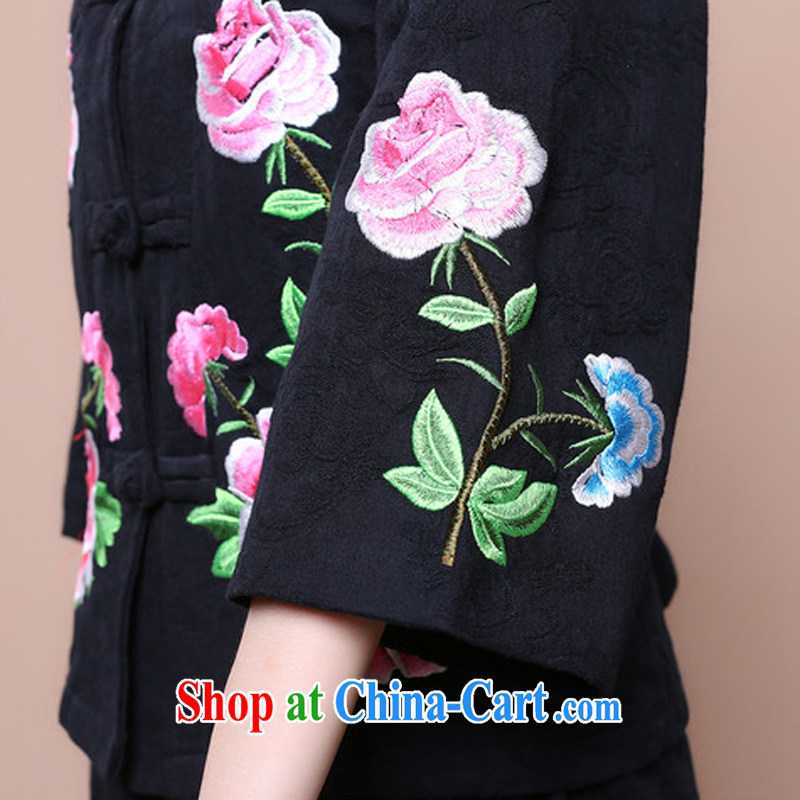 Arrogant season Chinese, Autumn 2014 with new, older MOM beauty T-shirt jacket Chinese Tang women's clothes red XXXL, arrogant season (OMMECHE), shopping on the Internet