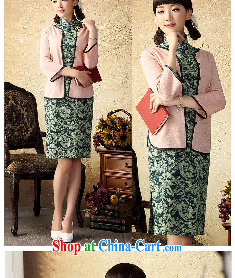 once and for all and fatally jealous toner Jade autumn 2015 the new girls cardigan knit-ethnic wind in cultivating cuff knitted jacket pink XL pictures, price, brand platters! Elections are good character, the national distribution, so why buy now enjoy more preferential! Health