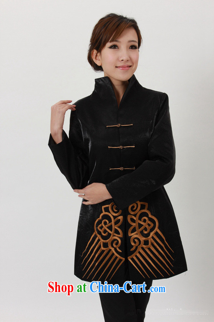 In accordance with the conditions and the older girls Fall/Winter Fashion new products, for embroidered single row for mother in Long Tang Jacket Picture Color 3XL pictures, price, brand platters! Elections are good character, the national distribution, so why buy now enjoy more preferential! Health