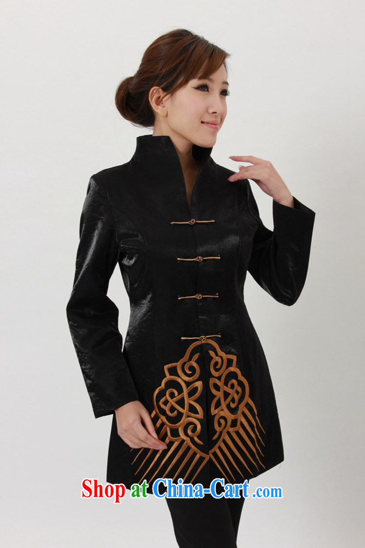 In accordance with the conditions and the older girls Fall/Winter Fashion new products, for embroidered single row for mother in Long Tang Jacket Picture Color 3XL pictures, price, brand platters! Elections are good character, the national distribution, so why buy now enjoy more preferential! Health