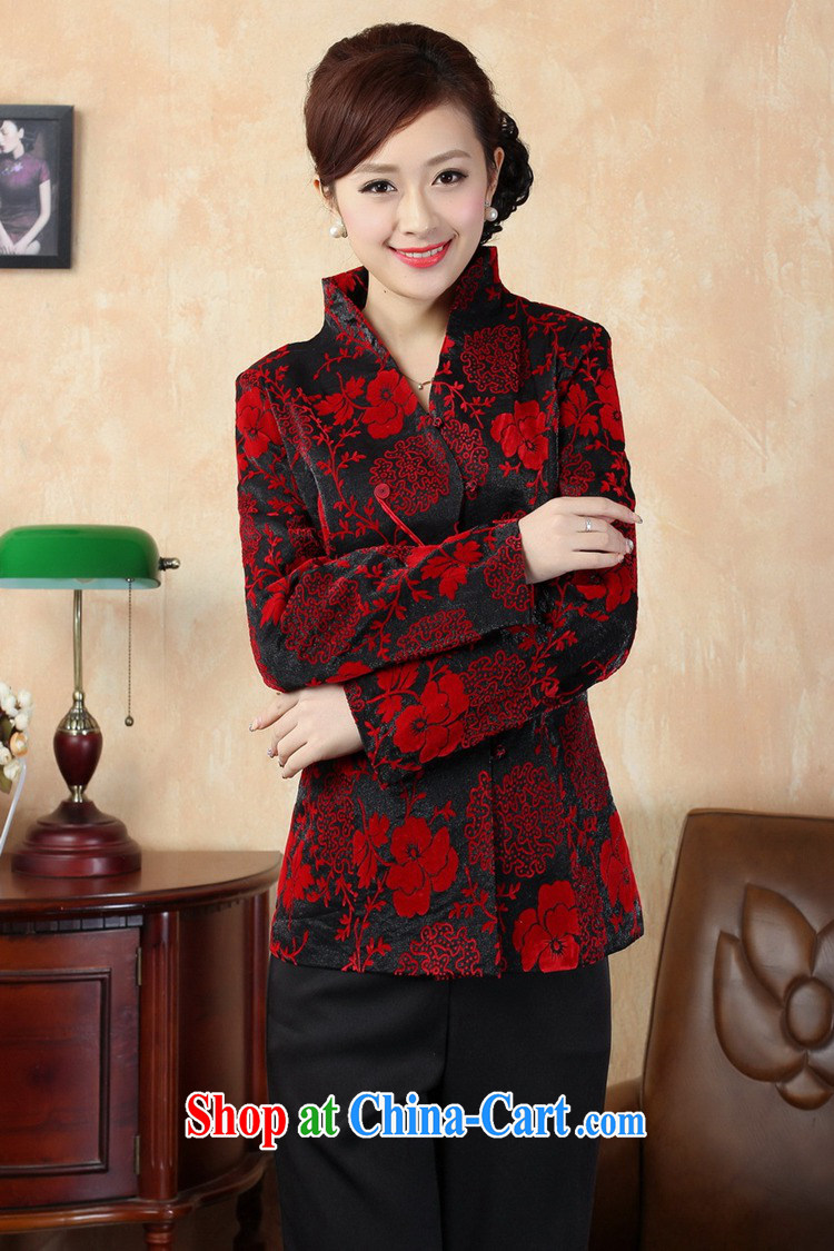 In accordance with the conditions and the older girls Fall/Winter Fashion new products, for a tight embroidered mother Single Row buckle Tang Jacket Picture Color 3XL pictures, price, brand platters! Elections are good character, the national distribution, so why buy now enjoy more preferential! Health