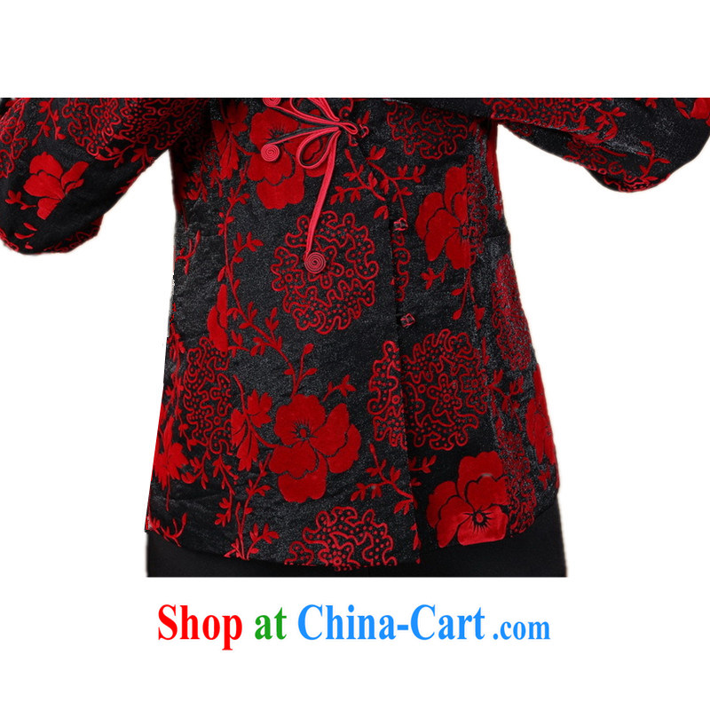 In accordance with the conditions and the older girls Fall/Winter Fashion new products, for a tight embroidered mom with single-row buckle Tang Jacket Picture Color 3XL, in accordance with the situation, and, on-line shopping