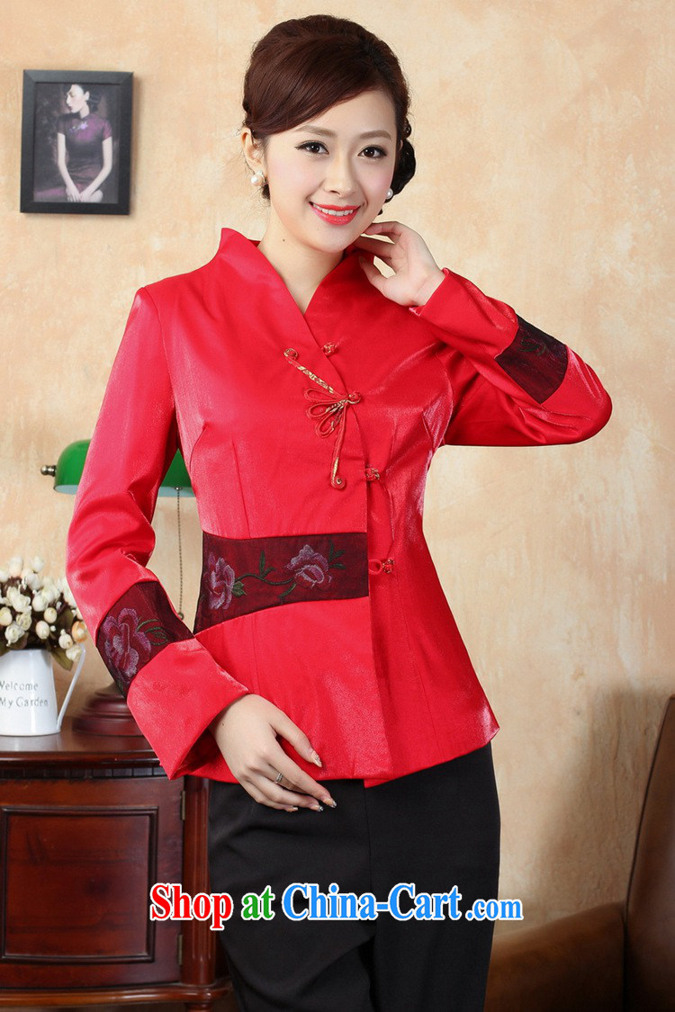 In accordance with the conditions and the older girls Fall/Winter Fashion new products, for a tight embroidered stitching mother Single Row snap Tang Jacket Picture Color 3XL pictures, price, brand platters! Elections are good character, the national distribution, so why buy now enjoy more preferential! Health