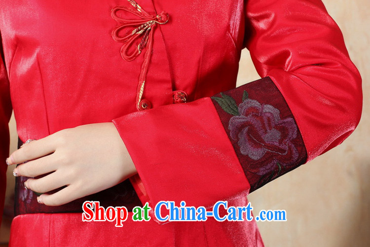 In accordance with the conditions and the older girls Fall/Winter Fashion new products, for a tight embroidered stitching mother Single Row snap Tang Jacket Picture Color 3XL pictures, price, brand platters! Elections are good character, the national distribution, so why buy now enjoy more preferential! Health
