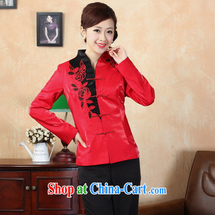 In accordance with the conditions and the older girls Fall/Winter Fashion new products, for stitching mother Single Row buckle Tang Jacket Picture Color 3XL pictures, price, brand platters! Elections are good character, the national distribution, so why buy now enjoy more preferential! Health