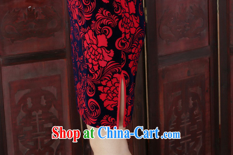 Jessup, autumn and winter, new elegant Ethnic Wind female gold velour cheongsam beauty dresses TD 0015 figure XXL pictures, price, brand platters! Elections are good character, the national distribution, so why buy now enjoy more preferential! Health