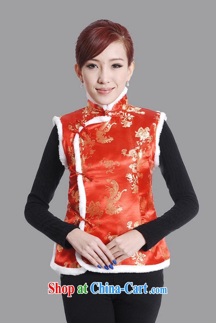 To Green, older women fall and winter fashion new products, for a tight single fastener embroidered mom with Chinese cotton vest picture color 2 XL pictures, price, brand platters! Elections are good character, the national distribution, so why buy now enjoy more preferential! Health
