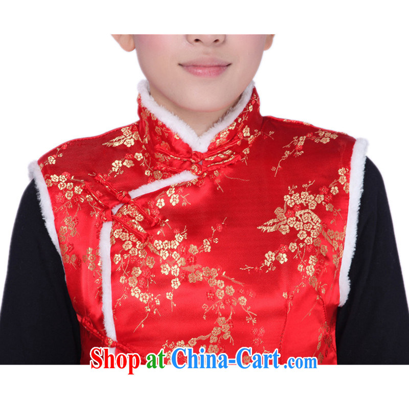 In accordance with the conditions and the older girls Fall/Winter Fashion new products, embroidery for MOM with Chinese cotton vest 0003 #L, to rise, and shopping on the Internet