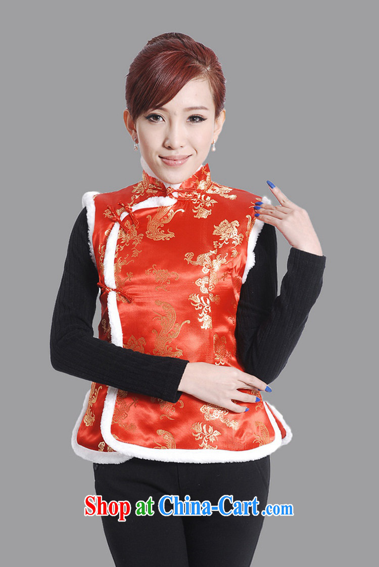 In accordance with the conditions and the older girls Fall/Winter Fashion new products, for a tight single snap embroidered mom with Chinese cotton vest picture color 3XL pictures, price, brand platters! Elections are good character, the national distribution, so why buy now enjoy more preferential! Health