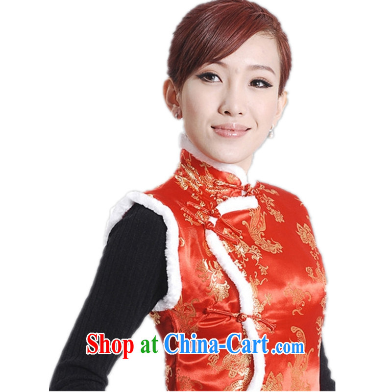 In accordance with the conditions and the older girls Fall/Winter Fashion new products, for the hard-pressed by the charge-back embroidered mom with Tang with cotton vest picture color 3XL, in accordance with the situation, and, on-line shopping