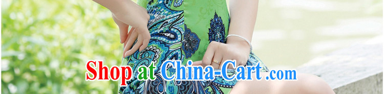 2015 women's clothing new cheongsam dress improved daily Stylish retro beauty cheongsam dress YF 8880 yellow L pictures, price, brand platters! Elections are good character, the national distribution, so why buy now enjoy more preferential! Health