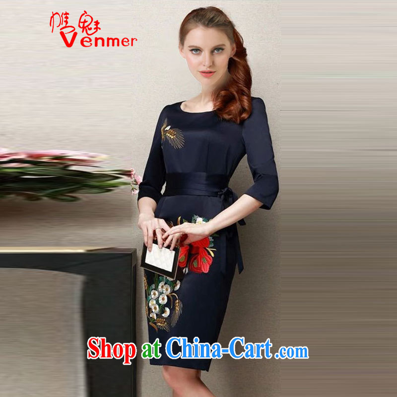Director, Autumn Venmer loading new women with improved cheongsam noble aura dinner dress cheongsam embroidered suits skirt 789,026 picture color XXXL, and Director (Venmer), shopping on the Internet