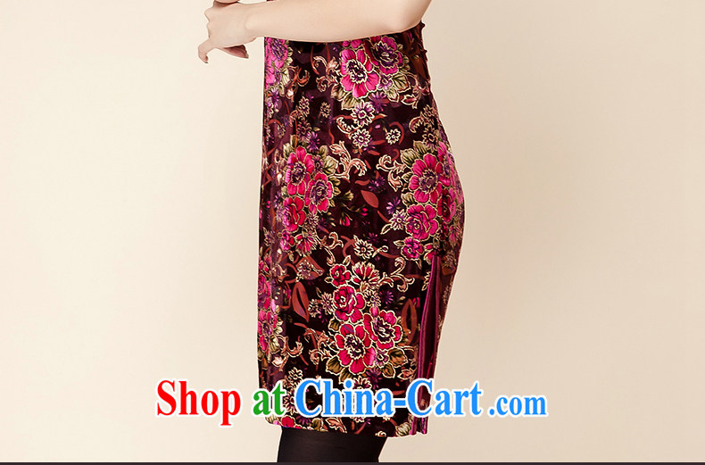 The Tang dynasty 2015 early spring new high-end antique improvement is hard-pressed for the forklift truck short-sleeved qipao dresses 30,772 wool Kim spent S pictures, price, brand platters! Elections are good character, the national distribution, so why buy now enjoy more preferential! Health