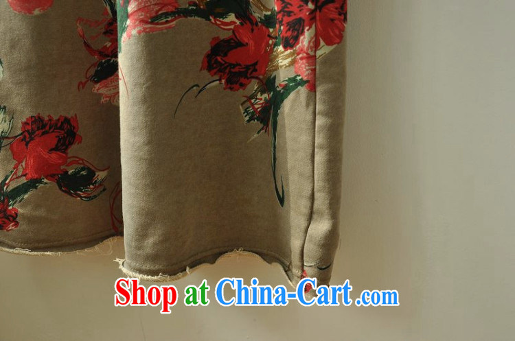 As of dress 2015 new female literary and artistic fancy, Yi Long cheongsam dress antique flower basket the long skirt 2147 and yellow are code pictures, price, brand platters! Elections are good character, the national distribution, so why buy now enjoy more preferential! Health