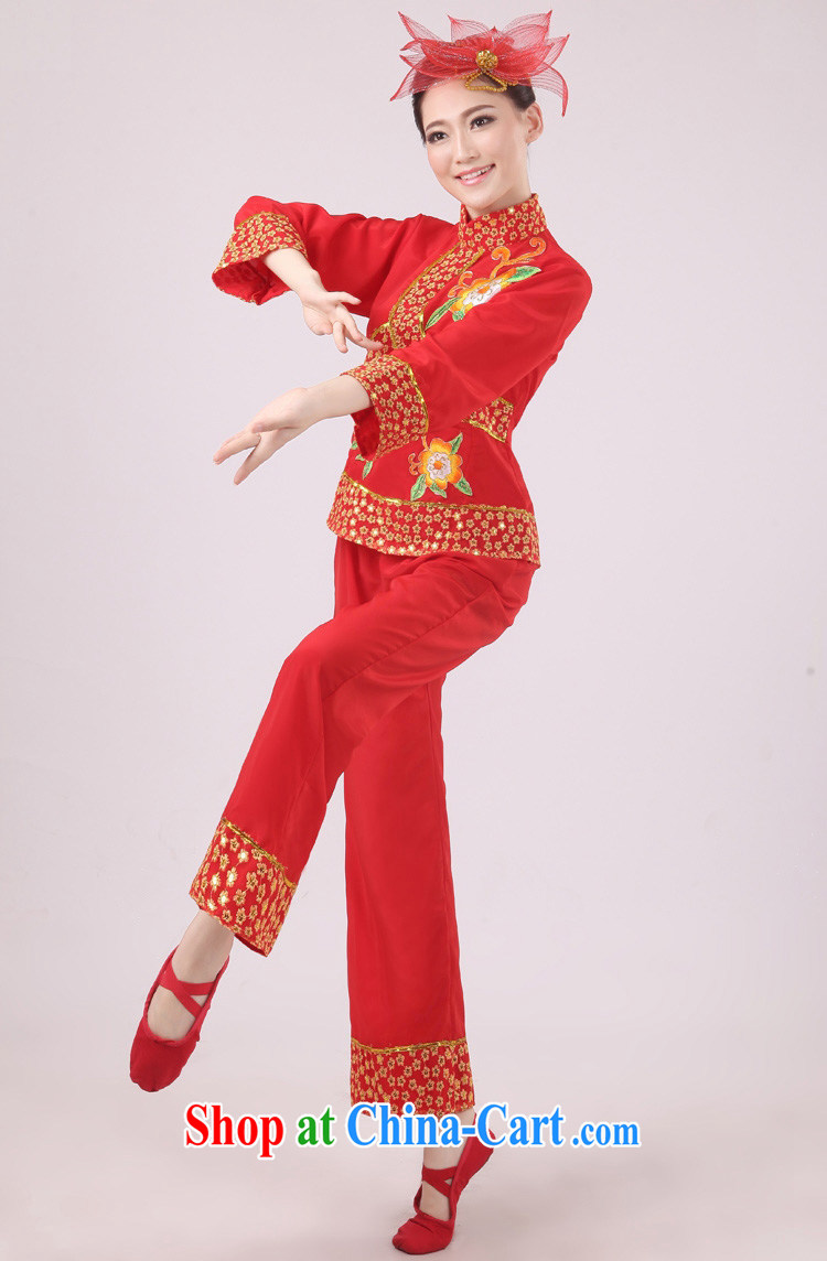 I should be grateful if you would arrange for her dream modern dance costumes yangko clothing fans dance clothing costume Janggu HXYM service 0019 red S pictures, price, brand platters! Elections are good character, the national distribution, so why buy now enjoy more preferential! Health