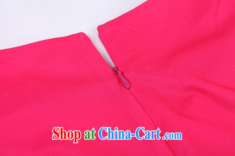 2014 spring and summer new improved stylish short-sleeve stamp duty is not the Lao elegant cheongsam dress Shenzhen factory wholesale Mui red XXL pictures, price, brand platters! Elections are good character, the national distribution, so why buy now enjoy more preferential! Health