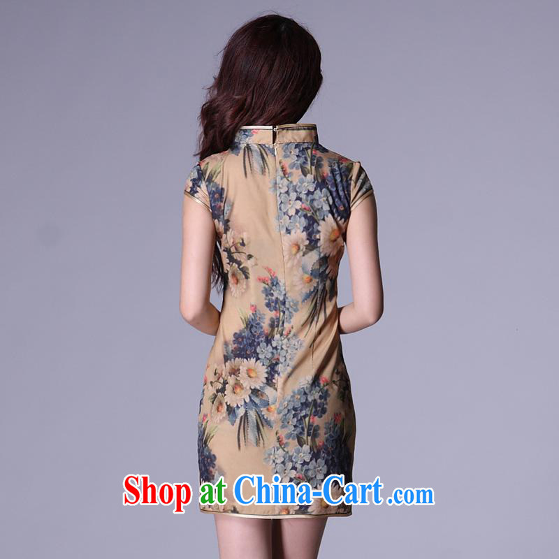 Emulation, improved Stylish retro leisure-'s short cheongsam dress/ShenZhen Factory Outlets/mixed batch picture color XXL pictures, price, brand platters! Elections are good character, the national distribution, so why buy now enjoy more preferential! Health