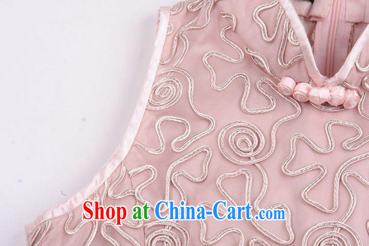 AIDS is also a summer new antique Chinese Chinese is a qipao, Chinese T-shirt pink XL pictures, price, brand platters! Elections are good character, the national distribution, so why buy now enjoy more preferential! Health