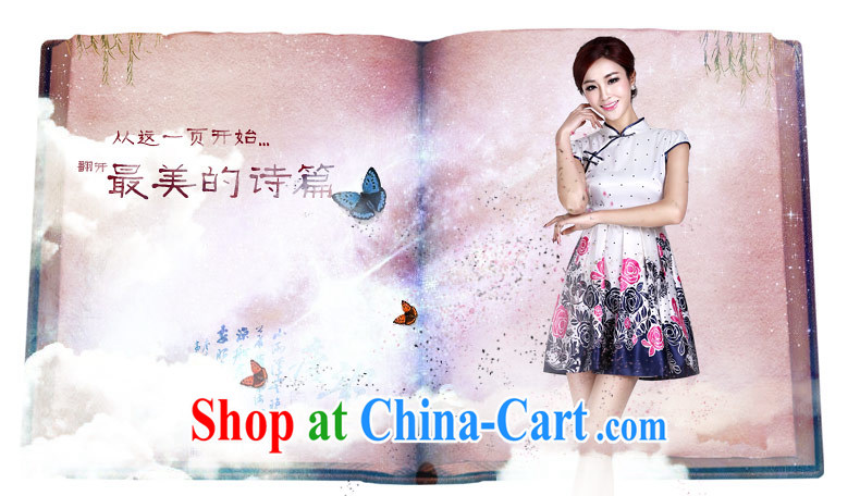 And, according to summer dresses skirt retro improved short cheongsam elegant beauty big girl dresses LYE 9016 white L pictures, price, brand platters! Elections are good character, the national distribution, so why buy now enjoy more preferential! Health