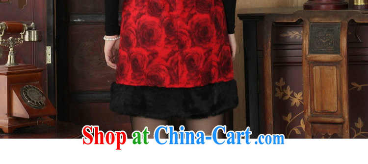 spend the winter clothes new cheongsam dress Chinese qipao, for a tight Chinese improved gross Winter? qipao such as figure 2 XL pictures, price, brand platters! Elections are good character, the national distribution, so why buy now enjoy more preferential! Health