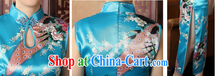 Long cheongsam high on the truck retro beauty sexy sleeveless large, ceremonial welcome photography stage 2 service L pictures, price, brand platters! Elections are good character, the national distribution, so why buy now enjoy more preferential! Health