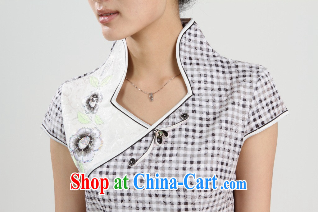 Seconds and improved cheongsam stylish summer 2013 antique Chinese fashion the collar dress dresses package mail suit XXL pictures, price, brand platters! Elections are good character, the national distribution, so why buy now enjoy more preferential! Health