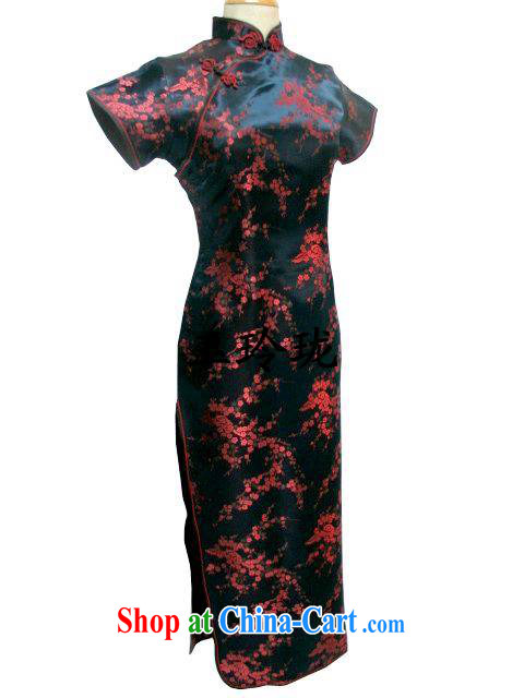 Special Offers! Ms. Phillips-head short-sleeved long cheongsam with larger S - 6 XL performances, serving etiquette stage costumes long cheongsam pale yellow XXXL pictures, price, brand platters! Elections are good character, the national distribution, so why buy now enjoy more preferential! Health