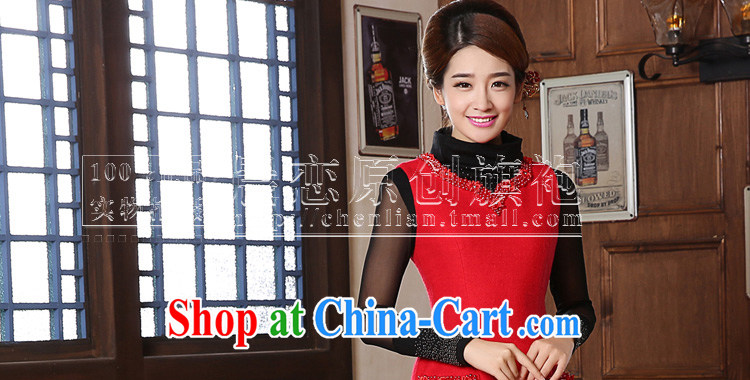 Early Morning, 2014 new cheongsam dress marriage short fleece? red retro improved bridal toast serving vest skirt red XXL pictures, price, brand platters! Elections are good character, the national distribution, so why buy now enjoy more preferential! Health
