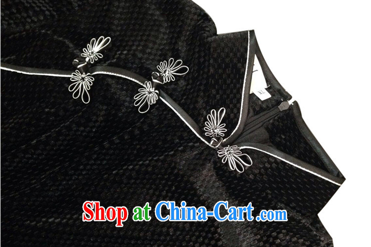 Still, the 2014 autumn and winter new female Chinese High style Chinese style improved cheongsam black. XXL pictures, price, brand platters! Elections are good character, the national distribution, so why buy now enjoy more preferential! Health
