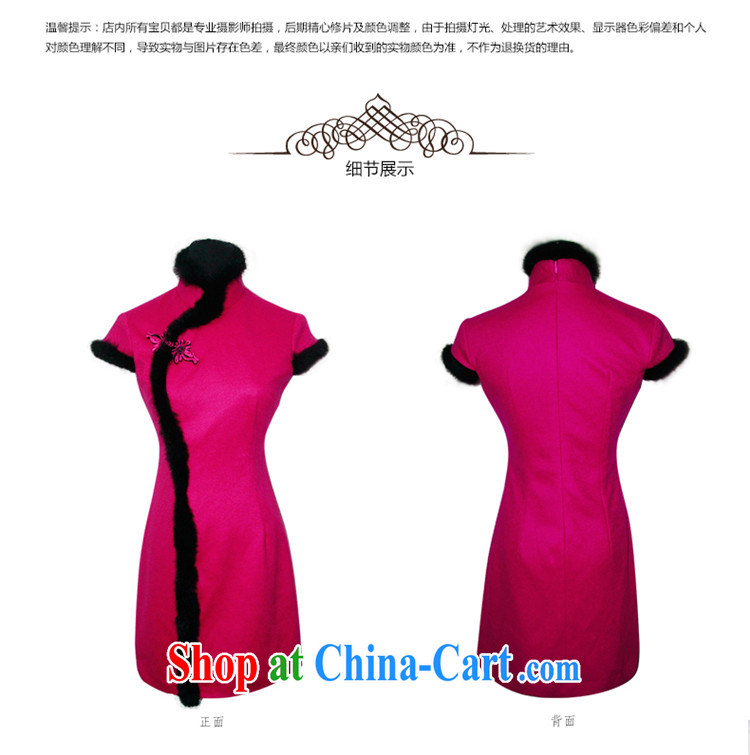 Ruyi style in a new, improved daily, Autumn manually load cheongsam dress quilted style retro dresses 4819 4819 red XXL pictures, price, brand platters! Elections are good character, the national distribution, so why buy now enjoy more preferential! Health