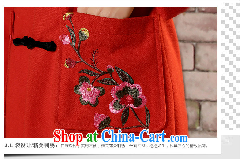 The CYD HO Kwun Tong' Chan saffron 2014 winter new embroidery, hair is gross coat for girls long-sleeved Tang replace TC 41,001 red XXXL pictures, price, brand platters! Elections are good character, the national distribution, so why buy now enjoy more preferential! Health