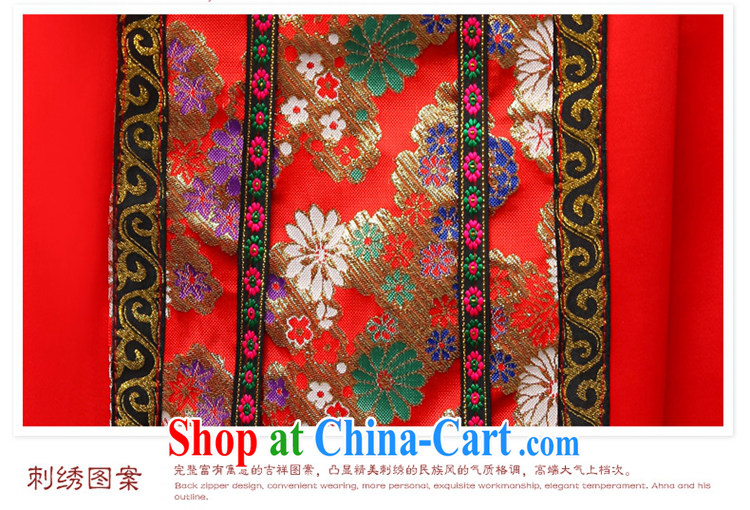 2015 Tslyzm New Sau Wo service use phoenix marriages ancient Chinese wedding married Yi Classic red XS pictures, price, brand platters! Elections are good character, the national distribution, so why buy now enjoy more preferential! Health