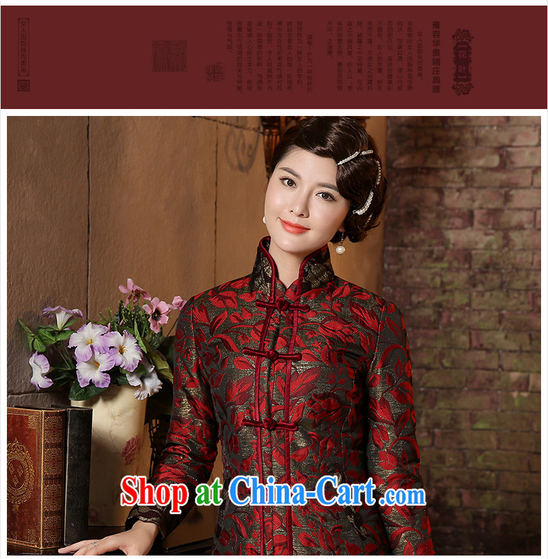The CYD HO Kwun Tong' flowers and leaves, older, Tang replace 2015 winter jackets quilted mom with quilted coat TC 4936 fancy XXXL pictures, price, brand platters! Elections are good character, the national distribution, so why buy now enjoy more preferential! Health