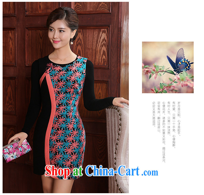 The CYD HO Kwun Tong' corner the 2015 winter clothing new, improved modern style decorated women in cheongsam dress FW 4907 fancy XXXL pictures, price, brand platters! Elections are good character, the national distribution, so why buy now enjoy more preferential! Health