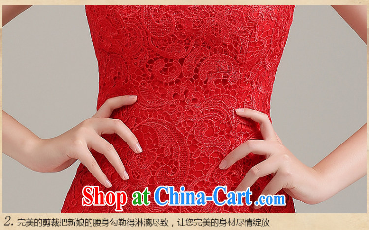 Ting Beverly toast clothing stylish bridal wedding dresses new 2014 long cultivating crowsfoot embroidery lace wedding dress female Red XXL pictures, price, brand platters! Elections are good character, the national distribution, so why buy now enjoy more preferential! Health